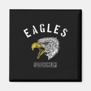 Eagles Soccer School Spirit Team Mascot Game Night Magnet