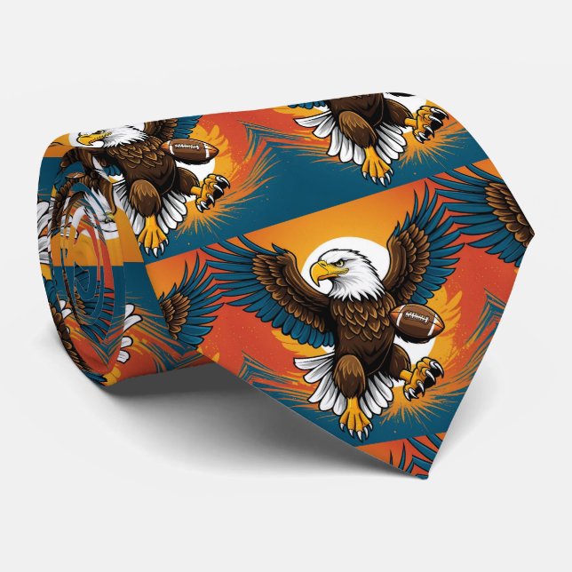 Eagles Sports American Football  Necktie (Rolled)