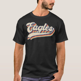Eagles Sports Name Vintage Retro Gift Men Women Bo T-Shirt