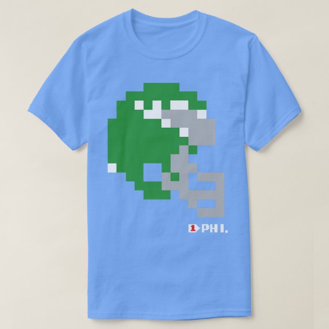 Eagles Tecmo Bowl Helmet Phone Case T-Shirt (Design Front)
