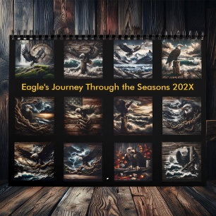 Eagle's View: A Journey Through the Seasons 2025 Calendar