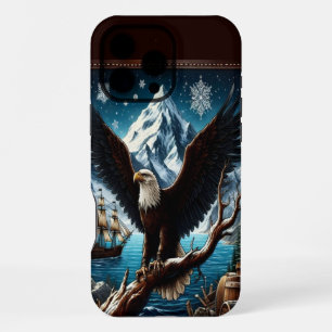 Eagle's Watch Over The Sea iPhone 16 Pro Max Case