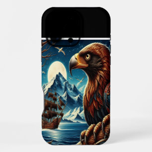 Eagle's Watch Over The Sea iPhone 16 Pro Max Case