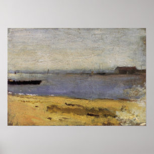 Eakins - Delaware River Scene 1881 Poster