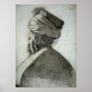 Eakins - Man In Turban Poster