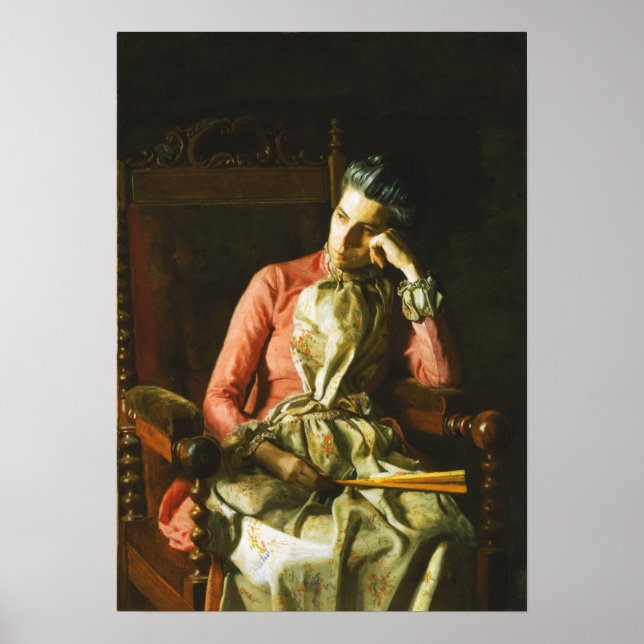 Eakins - Miss Amelia Van Buren Poster (Front)