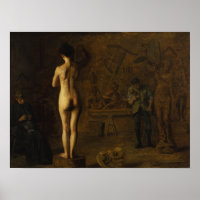 Eakins - William Rush Carving Allegorical Figure