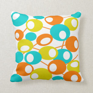 Eames Inspired Pillow Design Mid Century #8