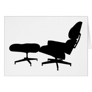 Eames Lounge Chair & Ottoman Card