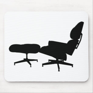 Eames Lounge Chair & Ottoman Mouse Pad