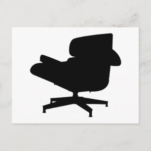 Eames Lounge Chair Postcard