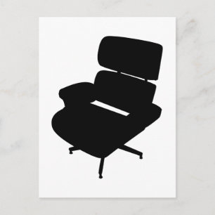 Eames Lounge Chair Postcard