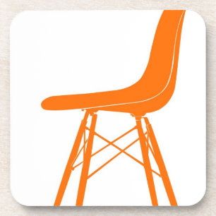 Eames moulded plastic side chair coaster