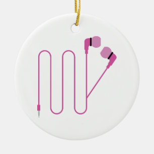Ear Buds Ceramic Tree Decoration