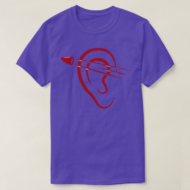 Ear Bullet Trump T-Shirt (Design Front)