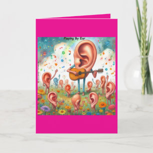 Ear Guitar Recital: Playing By Ear Card