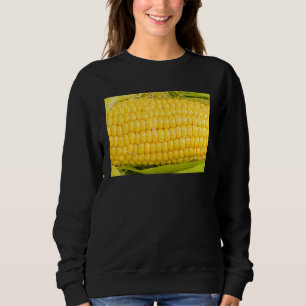 Ear Of Corn With Silk And Leaves On The Cob Sweatshirt