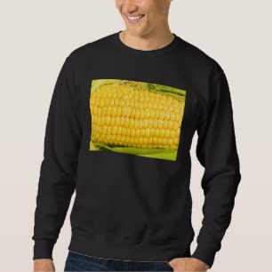 Ear Of Corn With Silk And Leaves On The Cob Sweatshirt