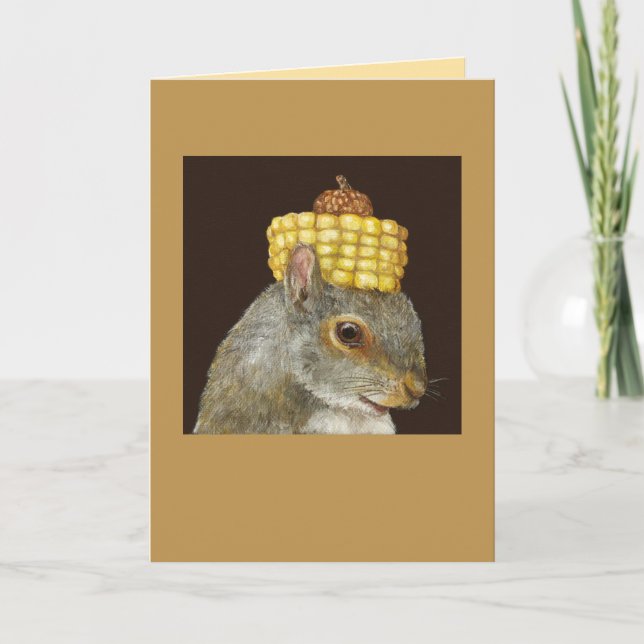 Earl the squirrel card (Front)