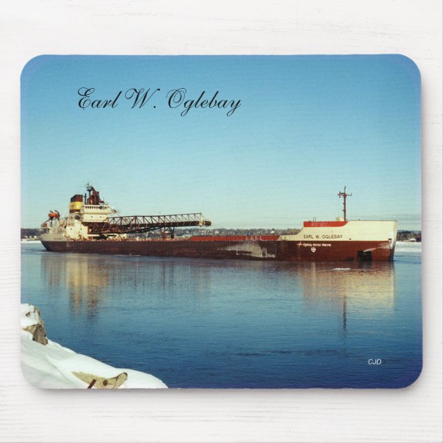 Earl W. Oglebay mousepad (Front)