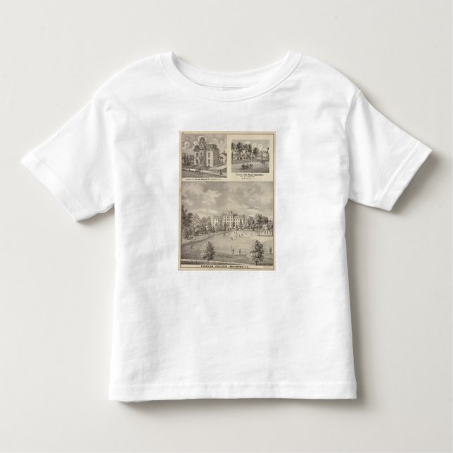 Earlham College, Richmond Toddler T-Shirt (Front)