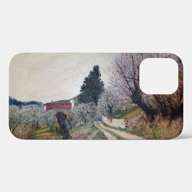 EARLIEST SPRING IN VERNALESE / Tuscany Landscape Case-Mate iPhone Case (Back (Horizontal))