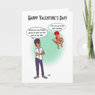 Earlobes Valentine's Day Greeting Cards