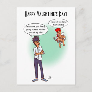 Earlobes Valentine's Holiday Card