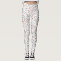 Early 1900s Repro Floral Print Leggings