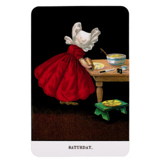 Early 1900's Saturday Sunbonnet Sue Magnet