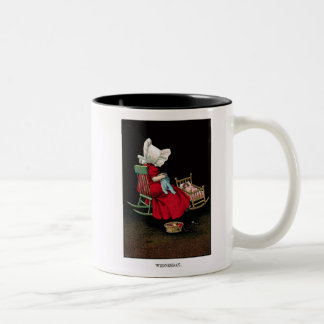 Early 1900's Wednesday Sunbonnet Sue Coffee Mug