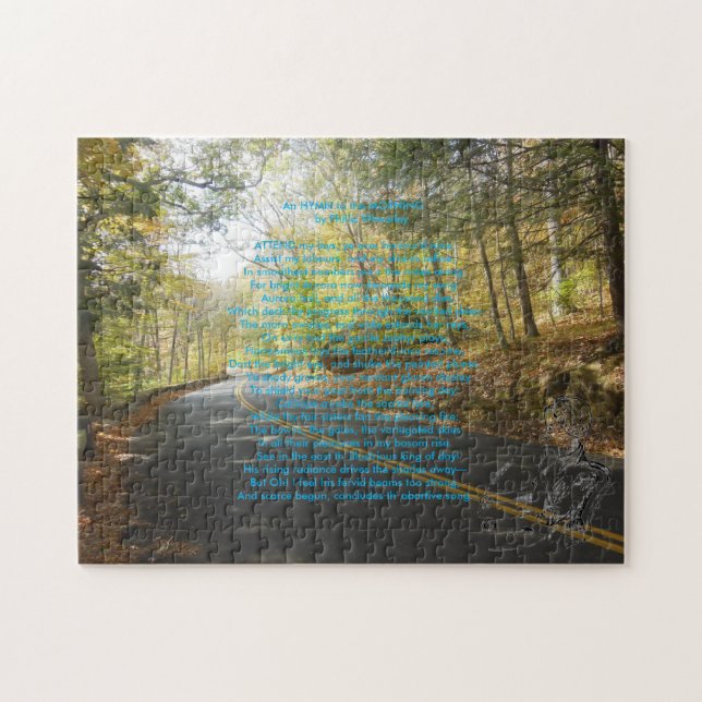 Early American Poetry: "An Hymn to the Morning" Jigsaw Puzzle (Horizontal)