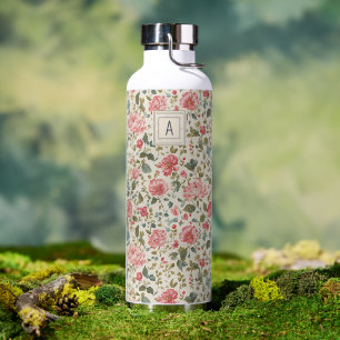 Early American Roses Water Bottle