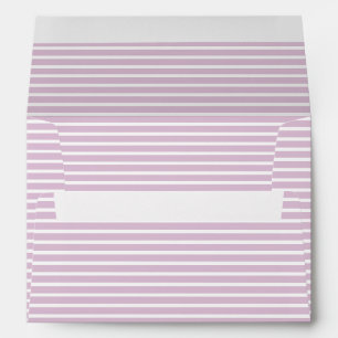 Early Autumn Refined Stripes   Warm Lilac ll Envelope