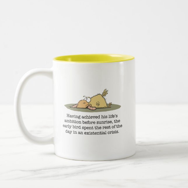 Early Bird Coffee Mug (Left)