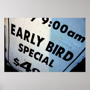 Early Bird Special Poster