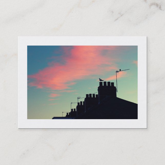 Early Birds (Bordered) Business Card (Front)