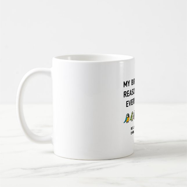 Early Birds Coffee Mug (Left)