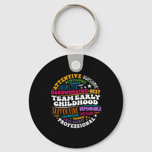 Early Childhood Team Ece Teacher Back To School Ed Key Ring