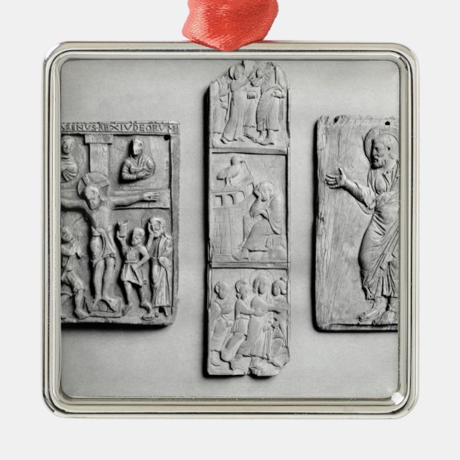 Early Christian ivories Metal Tree Decoration (Front)