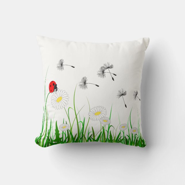 "EARLY" decorative pillow (Front)