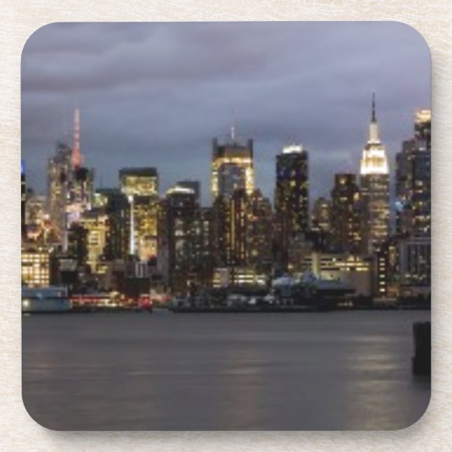 Early evening panoramic view of Manhattan Coaster (Front)