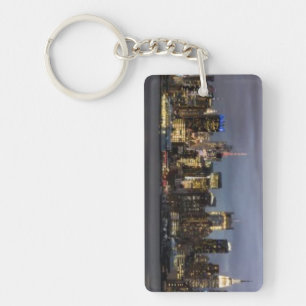Early evening panoramic view of Manhattan Key Ring