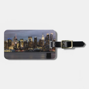 Early evening panoramic view of Manhattan Luggage Tag