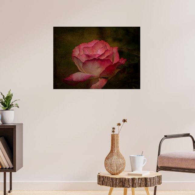 Early Evening Rose Poster (Living Room 3)