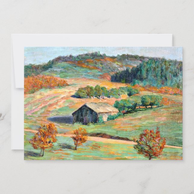 Early Fall Landscape Card (Front)