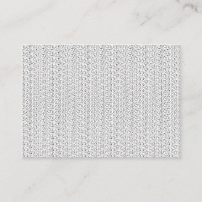 Early Fall Leaves Pattern | Autumn Season Decor Enclosure Card (Front)