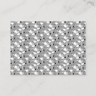 Early Fall Leaves Pattern Autumn Season Decor Enclosure Card