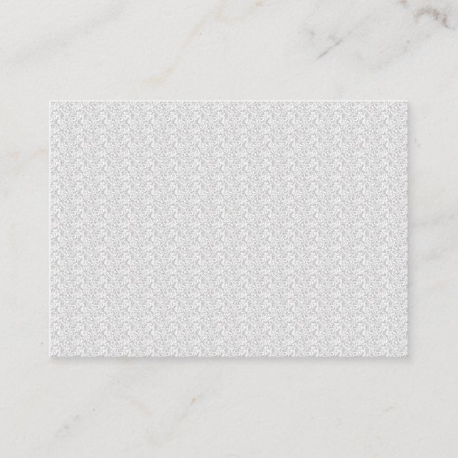 Early Fall Leaves Pattern | Autumn Season Decor Enclosure Card (Front)