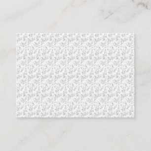 Early Fall Leaves Pattern Autumn Season Decor Enclosure Card